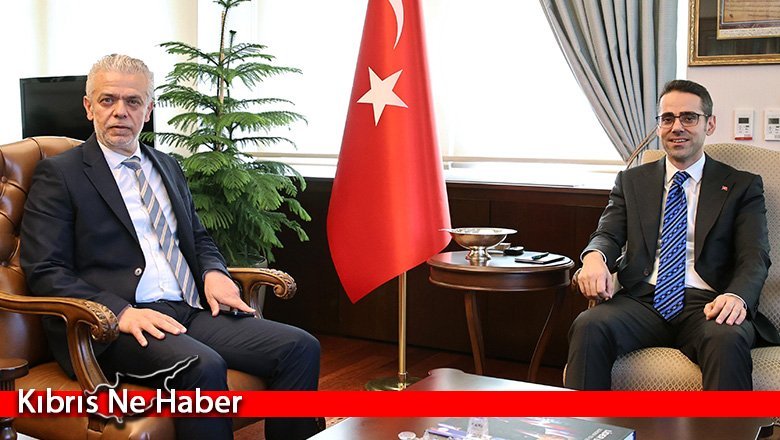 Serim, KKTC Ankara Büyükelçisi Korukoğlu’nu kabul etti