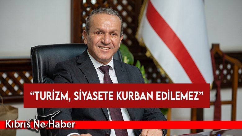 Ataoğlu, GKRY’nin turistlerin Güney Kıbrıs’tan Kuzey Kıbrıs’a geçişini engelleme çabasını eleştirdi