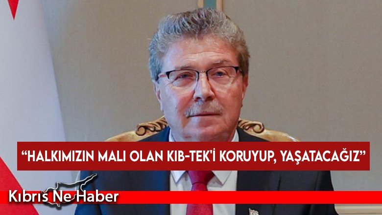 Başbakan Ünal Üstel: Teknecik’te sekiz numaralı jeneratör devreye girdi...