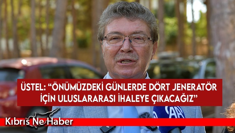 Üstel: “Halkı, elektriksiz bırakmamak için her türlü imkânı zorlayacağız”