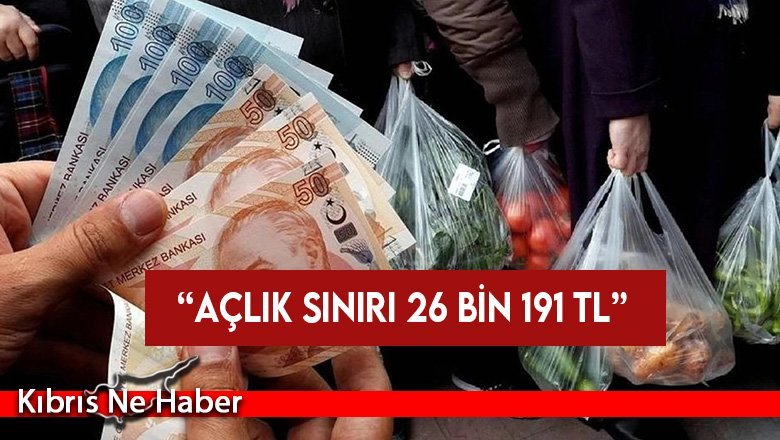 KTAMS: 4 kişilik bir ailenin açlık sınırı 26 bin 191 TL
