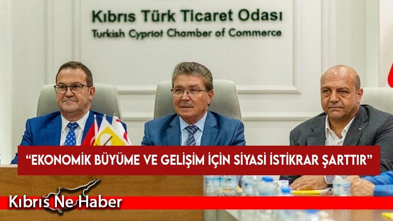 Başbakan Üstel, KT Ticaret Odası’nı ziyaret etti...