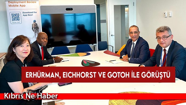 Erhürman’ın New York temasları devam ediyor