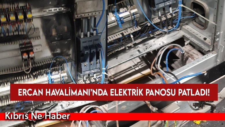Tuğcu: Ercan Havalimanı’nda elektrik panosu patladı!
