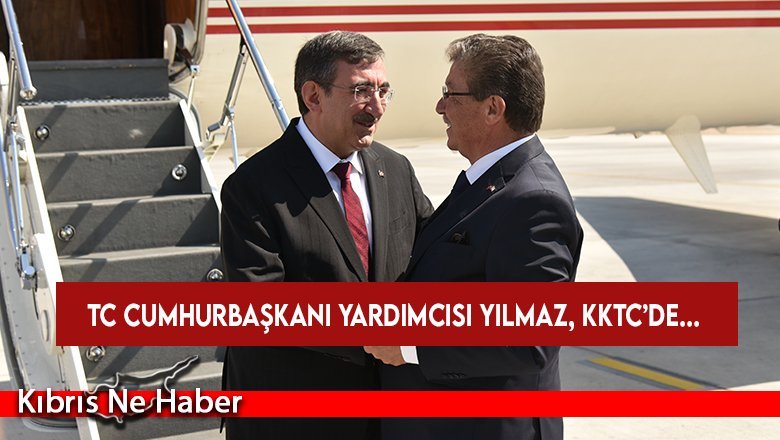 TC Cumhurbaşkanı Yardımcısı Yılmaz, KKTC’de...