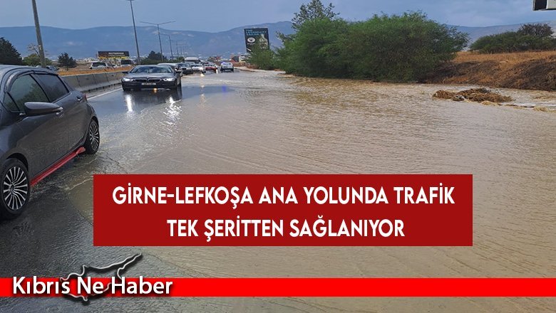 Girne’den Lefkoşa’ya gelecek sürücülerin dikkatine!