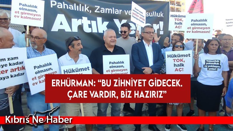 Erhürman: “Ekonomiyi yönetmiyorsunuz”
