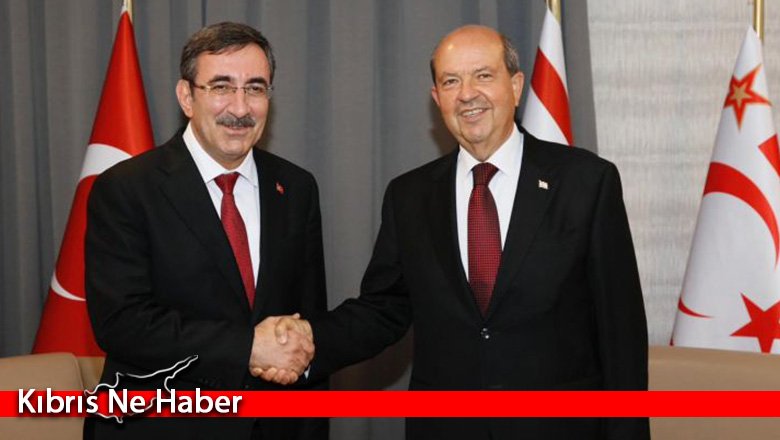 Cumhurbaşkanı Tatar, TC Cumhurbaşkanı Yardımcısı Yılmaz ile görüştü