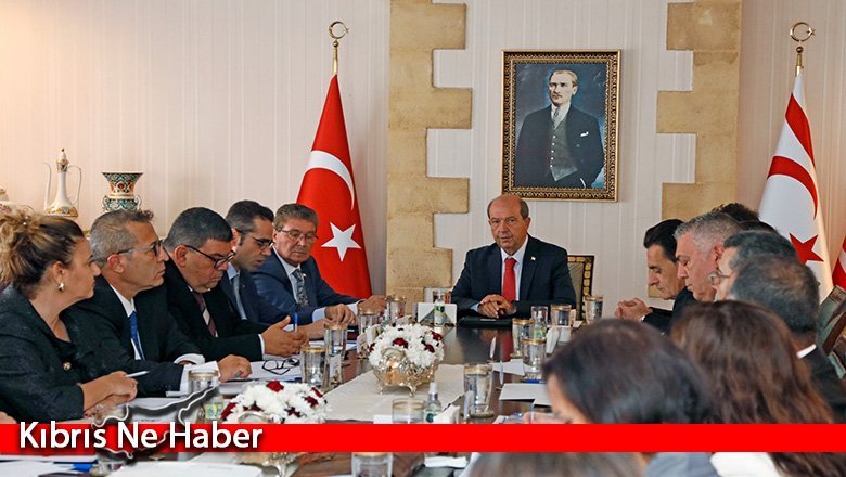 Cumhurbaşkanlığında Taşınmaz Mal Komisyonu faaliyetleriyle ilgili üst düzey toplantı...