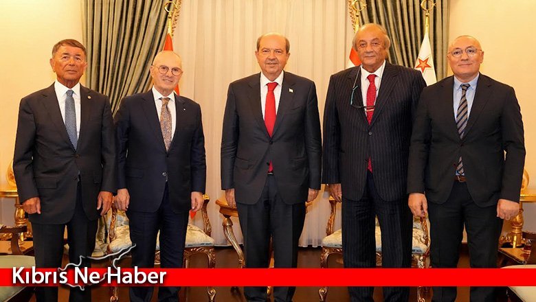 Cumhurbaşkanı Tatar, Türkiye Cumhuriyeti’nden gelen iş insanları ile bir araya geldi