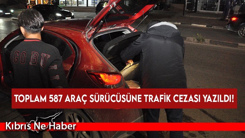 Polis, Gazimağusa, Girne ve Güzelyurt'ta eş zamanlı asayiş ve trafik denetimleri gerçekleştirdi
