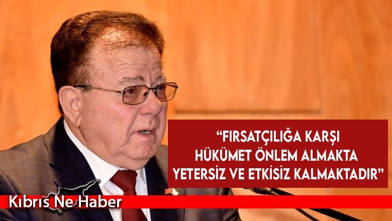 Hasan Y. Işık: Fırsatçılığa karşı hükümet önlem almakta yetersiz ve etkisiz kalmaktadır