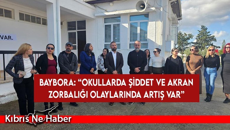 KTÖS, şiddet ve akran zorbalığına karşı Mehmetçik İlkokulu'nda uyarı grevi yaptı