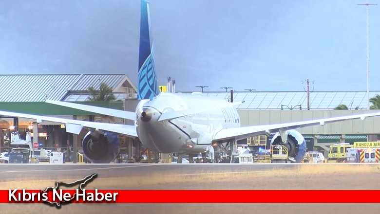 Hawaii'ye inen uçağın tekerlek yuvasında ceset bulundu