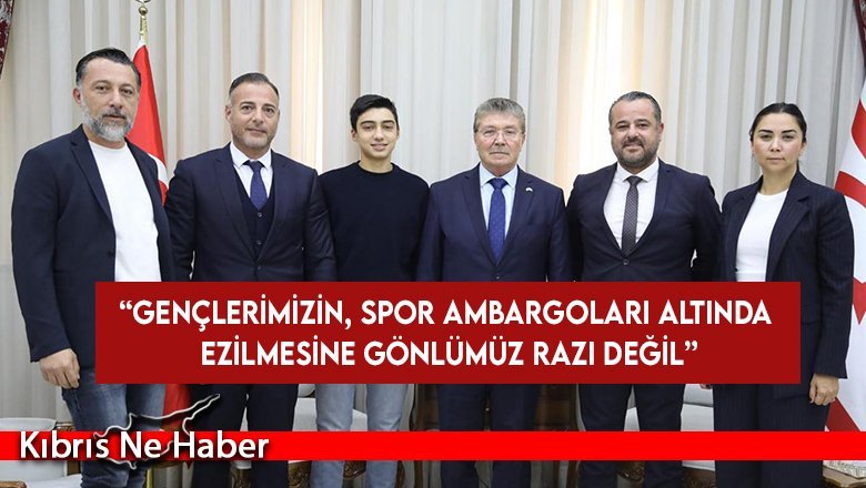 Üstel: Gençlerimizin, spor ambargoları altında ezilmesine gönlümüz razı değil
