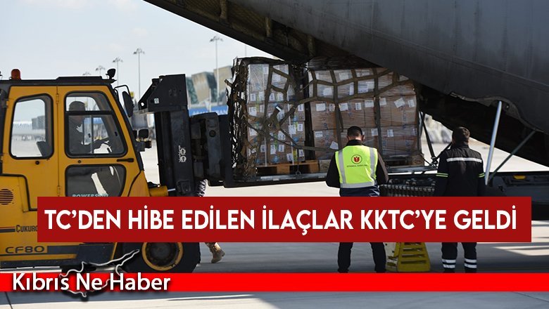 T.C. Sağlık Bakanlığı tarafından hibe edilen ilaçlar adaya geldi