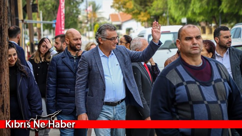Erhürman Güzelyurt’ta halkla buluştu