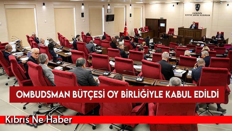 Ombudsman bütçesi oy birliğiyle kabul edildi