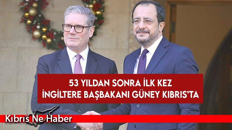 İngiltere Başbakanı Starmer, Güney Kıbrıs’ta: Tarihi görüşme ve stratejik iş birliği vurgusu