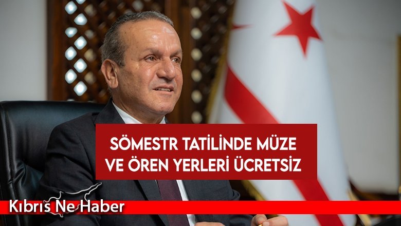 Sömestr tatilinde müze ve ören yerleri ücretsiz