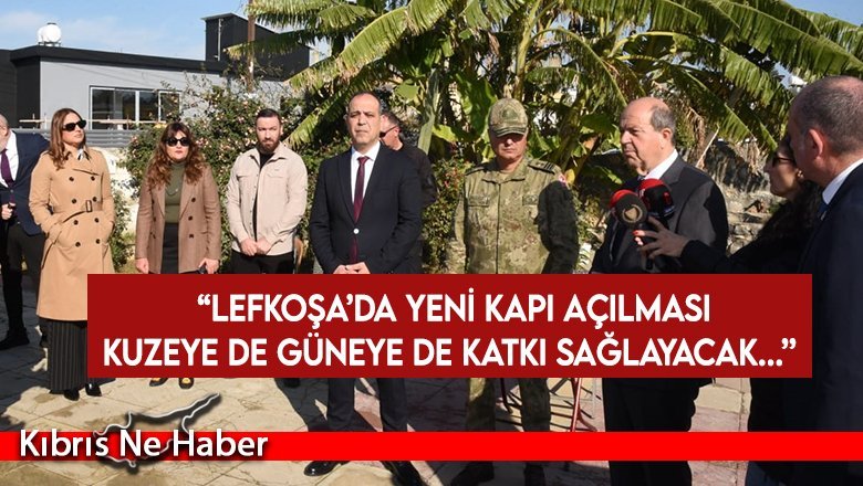 Cumhurbaşkanı Tatar, Haspolat’ta incelemelerde bulundu