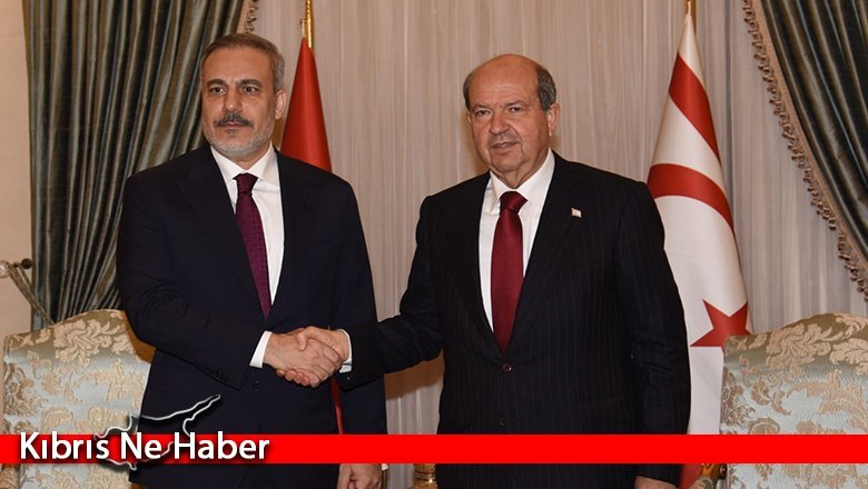 Cumhurbaşkanı Tatar, TC Dışişleri Bakanı Fidan’ı kabul etti