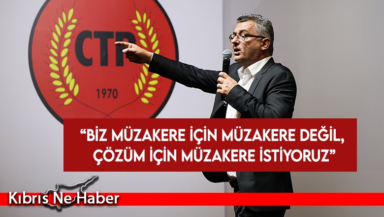 Erhürman: Ankara’nın adayı şu ya da bu gibi kavramlardan kurtulmalıyız