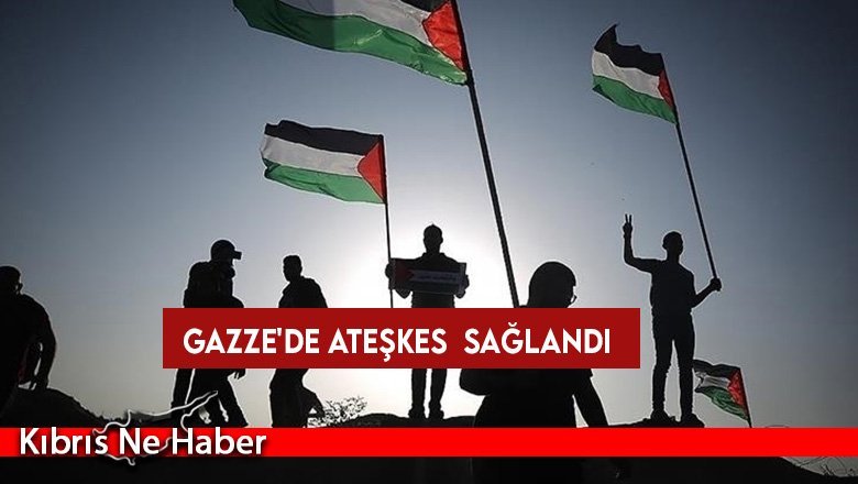İsrail ve Hamas, Gazze'de ateşkes için anlaşmaya vardı