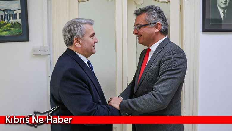 Erhürman ile Canbey görüştü