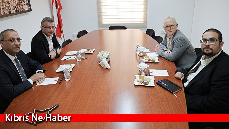 Erhürman, İngiliz Yüksek Komiseri Michael Tatham ile görüştü
