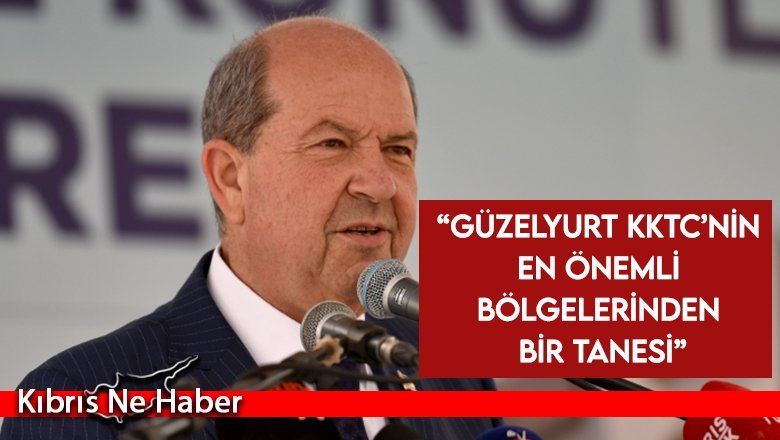 Cumhurbaşkanı Tatar Güzelyurt’ta konuştu: Tarihi buluşma