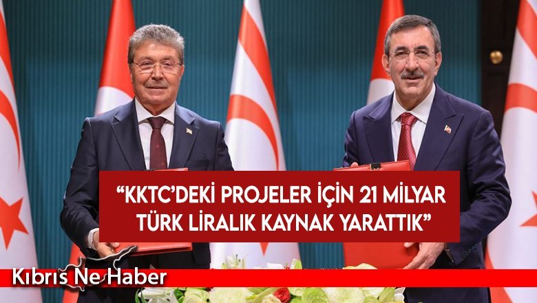 Başbakan Üstel: KKTC’deki projeler için 21 Milyar Türk Liralık kaynak yarattık