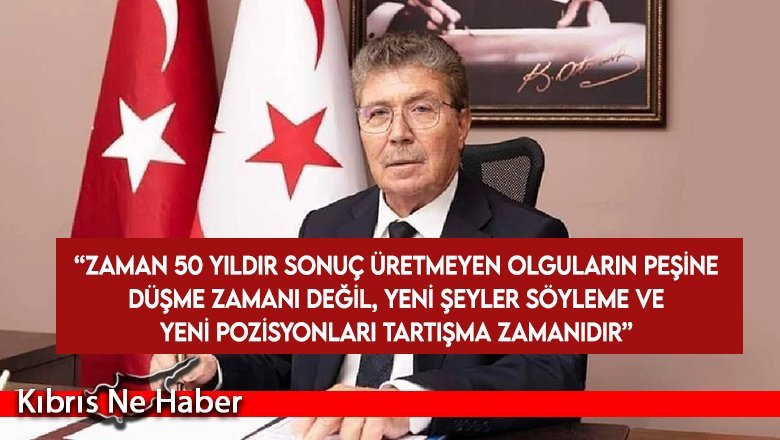 Üstel: Federasyon temelinde müzakerelere dönülmeyeceği teyit edilmiştir