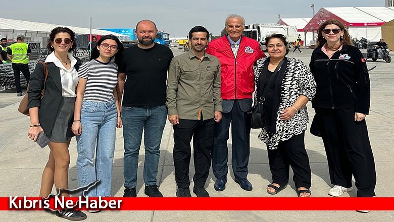 Ediz Hun, “Teknofest'25 KKTC” alanını ziyaret etti