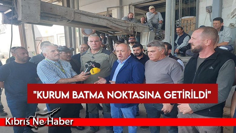 Hayvancılar Binboğa Yem’in önünde açıklama yaptı: Kurum batma noktasına getirildi