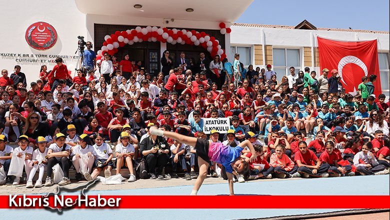 Çocuklar 23 Nisan için Meclis’teydi...