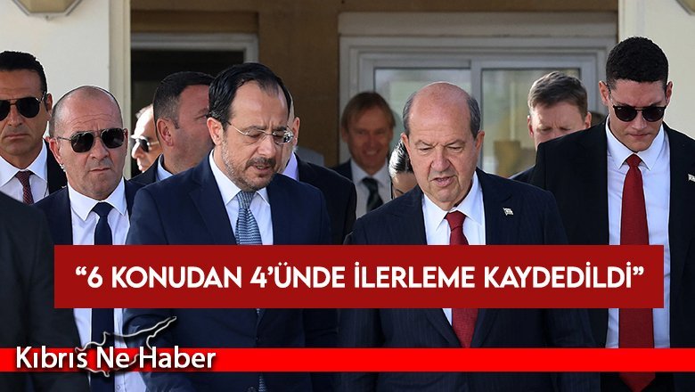 Nikos Hristodulidis: 6 konudan 4’ünde ilerleme kaydedildi