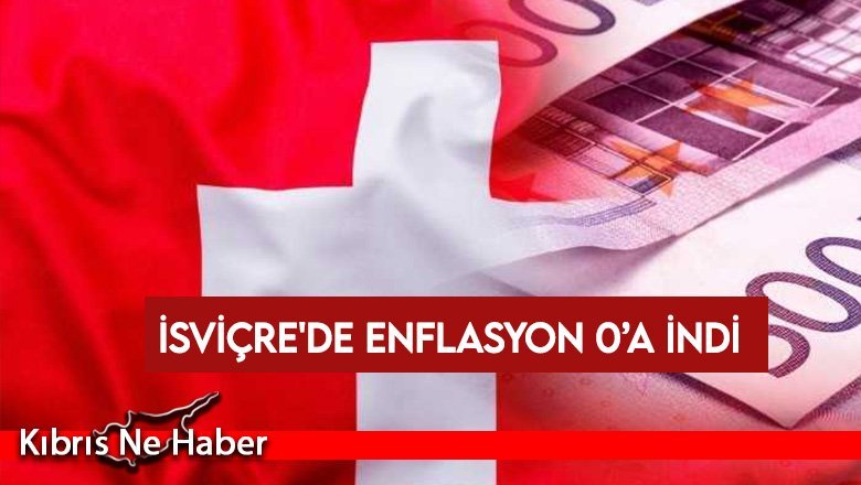 İsviçre’de enflasyon nisanda yüzde 0’a indi