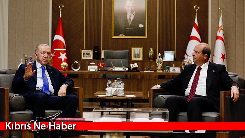 Erdoğan ve Tatar, Cumhurbaşkanlığı'nda bir araya geldi