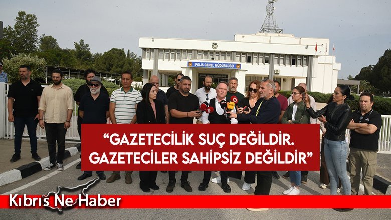 Gazeteciler Birliği ve Basın-Sen, gazeteciler Akın ve Yüksel’e koruma talebi ile PGM önünde basın açıklaması yaptı