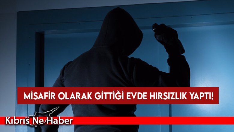 Ev sahibine ait toplam değerleri 130.000 TL olan muhtelif ziynet eşyalarını çaldı