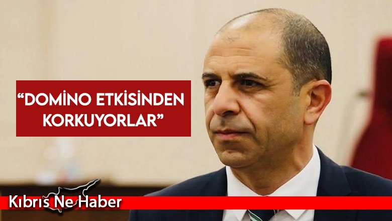 Özersay: Siyasi olan dokunulmazlığın kaldırılması değil, reddedilmesidir