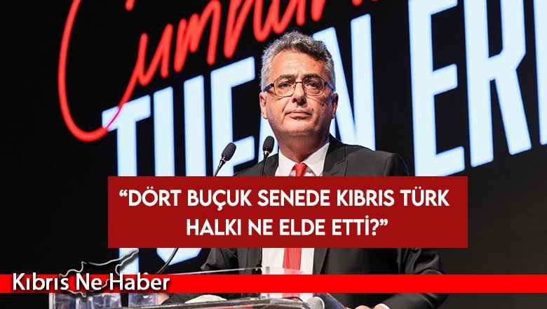 Erhürman: Cumhurbaşkanlığı, Kıbrıs Türk halkının hak ve çıkarlarını dünyanın dört bir yanında korumalı