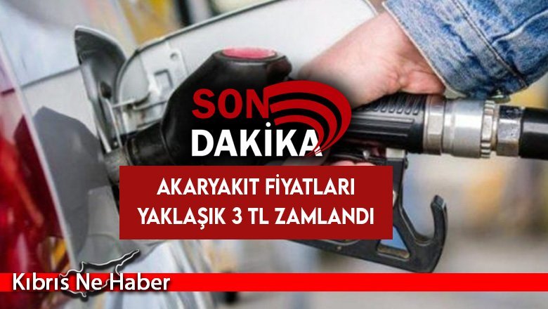 Akaryakıta okkalı zam