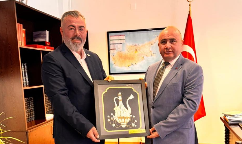 Belediye Başkanı Bülent Bebek’ten KKTC Lefkoşa Büyükelçisine Ziyaret