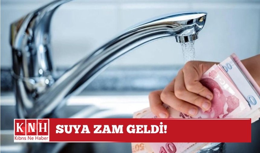 Suya zam geldi!