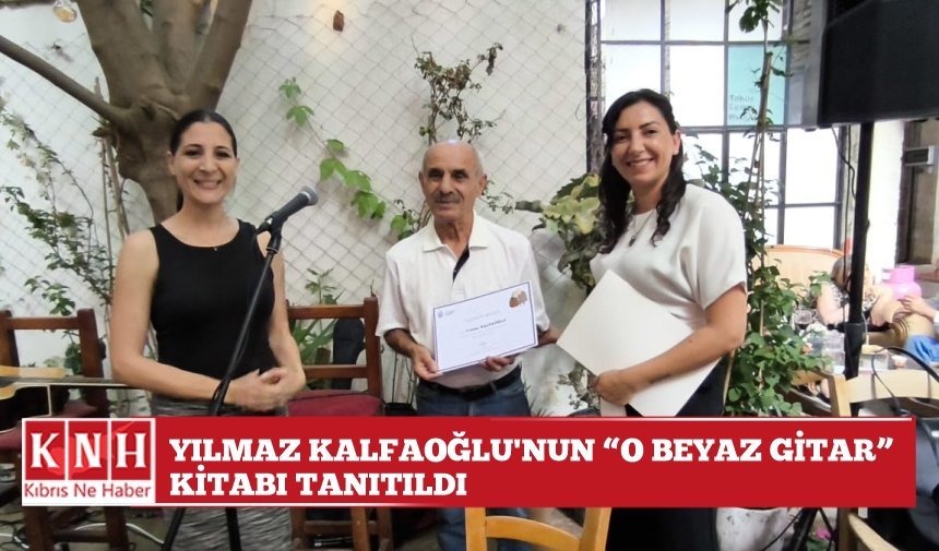 Yılmaz Kalfaoğlu’nun “O Beyaz Gitar” kitabı tanıtıldı
