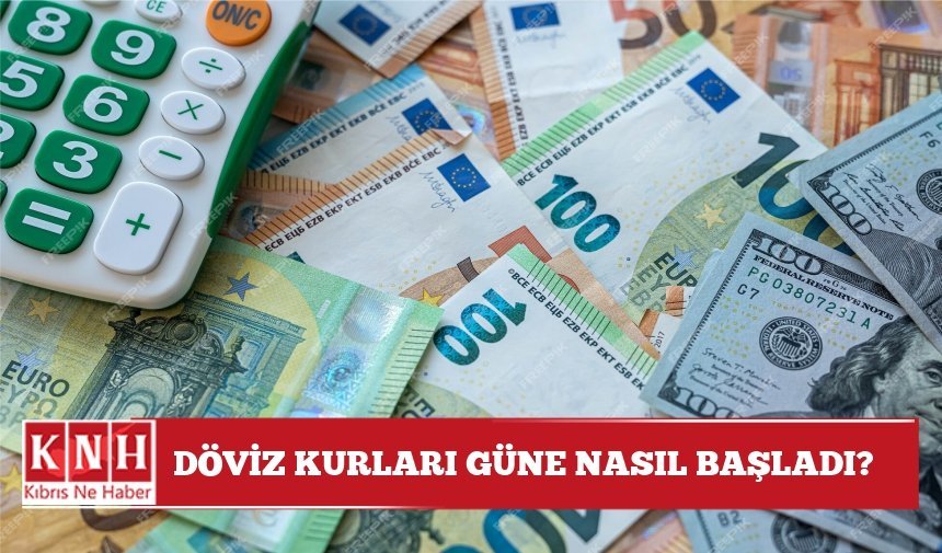 Döviz kurları… Dolar 39,55, euro 45,70, İngiliz Sterlini 53,70 TL