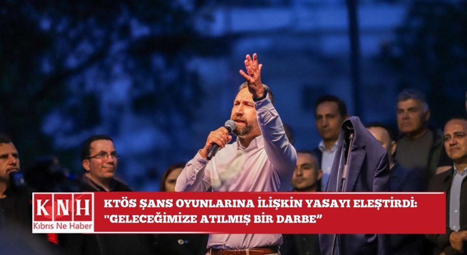 KTÖS şans oyunlarına ilişkin yasayı eleştirdi: "Geleceğimize atılmış bir darbe”