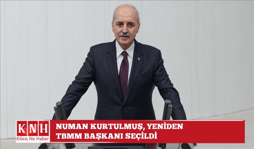 Numan Kurtulmuş, yeniden TBMM Başkanı seçildi